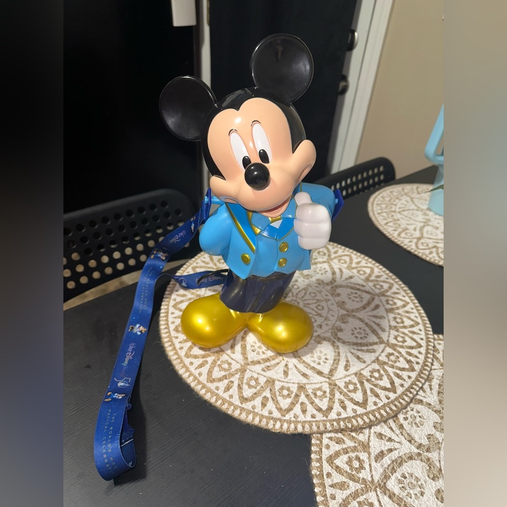 WDW 50th Anniversary Mickey Popcorn Bucket